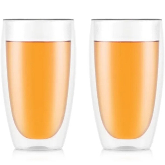 BODUM Pavina Double Wall Glass Tumbler Set Clear - Picture 8 of 11